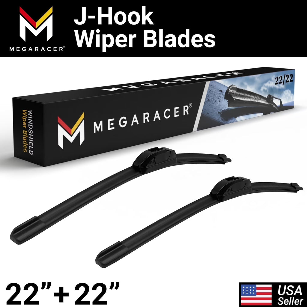 Beam Windshield Wiper Blades – Streak‑Free, All‑Season (Pair)