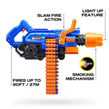 XSHOT Insanity Smoking Barrel Blaster (72 Darts) Motorized Outdoor Blaster by ZURU for Ages 8+