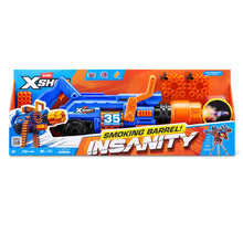 XSHOT Insanity Smoking Barrel Blaster (72 Darts) Motorized Outdoor Blaster by ZURU for Ages 8+