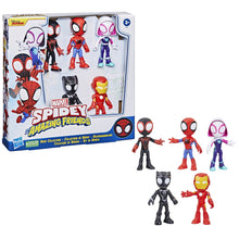 Marvel Spidey and His Amazing Friends Hero Collection Pack, 5 Action Figures, Super Hero Toys, Spider-Man Toys