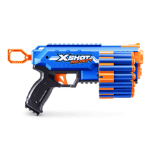 XSHOT Insanity Manic Plastic Dart Blaster, Air Pocket Technology, Outdoor blaster by ZURU, Ages 8+