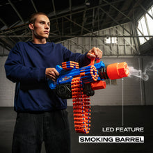 XSHOT Insanity Smoking Barrel Blaster (72 Darts) Motorized Outdoor Blaster by ZURU for Ages 8+