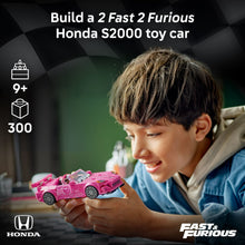 LEGO Speed Champions 2 Fast 2 Furious Honda S2000 Car Toy for Kids, Boys, and Girls, Ages 9+ - Gift for Birthdays for Race Car and Movie Fans - Includes Suki Minifigure -