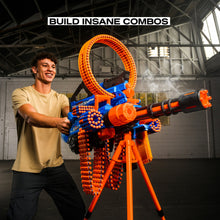 XSHOT Insanity Smoking Barrel Blaster (72 Darts) Motorized Outdoor Blaster by ZURU for Ages 8+