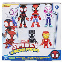 Marvel Spidey and His Amazing Friends Hero Collection Pack, 5 Action Figures, Super Hero Toys, Spider-Man Toys
